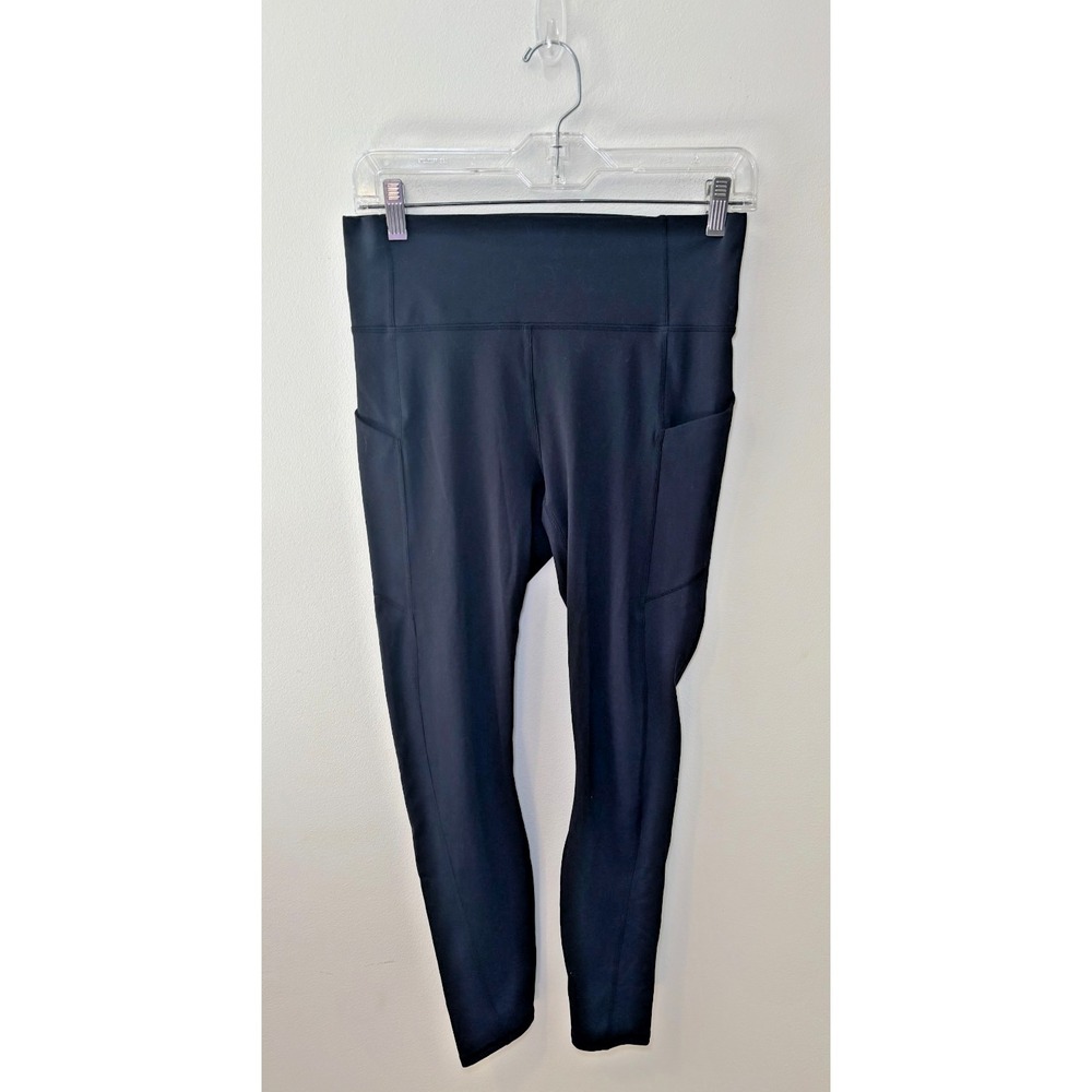 Fabletics Pureluxe Black Leggings Size Medium with Pockets